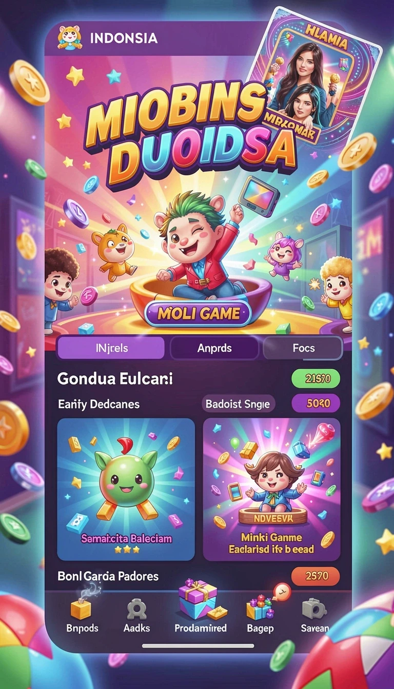 Galeri pratinjau visual slotcacor build APK resmi terbaru
